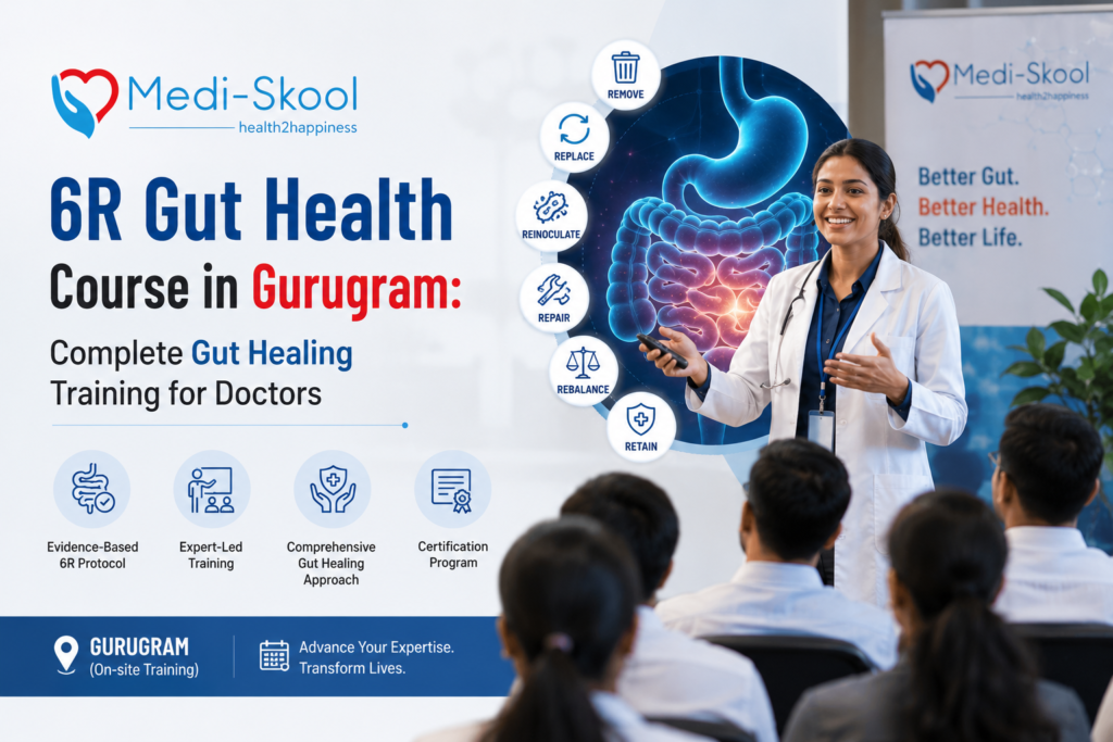 6R Gut Health Course in Gurugram Complete Gut Healing Training for Doctors