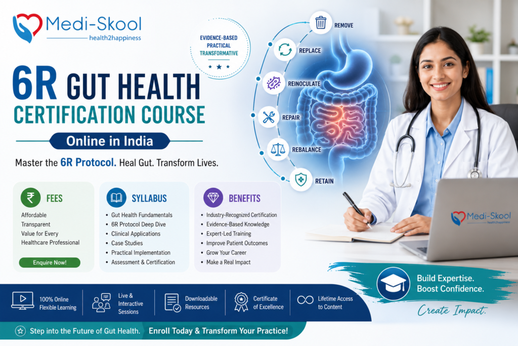 6R Gut Health Course: Fees, Syllabus & Benefits India